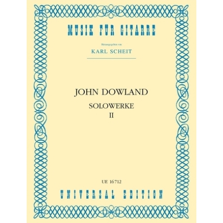 Dowland, John - Solo Works Vol. 2
