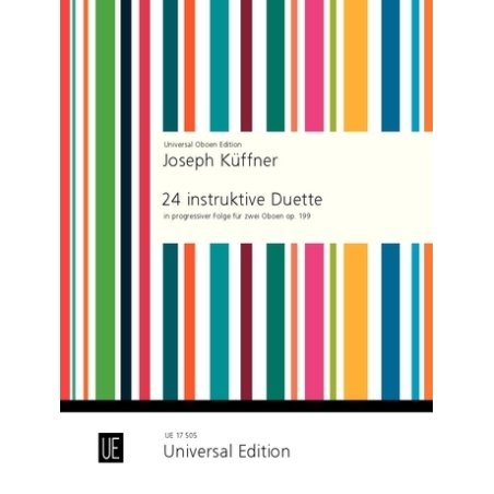 Kueffner, Joseph - 24 Instructional Duets op. 199