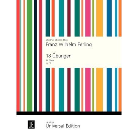 Ferling, Franz Wilhelm - 18 Studies op. 12