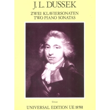 Dussek, Jan Ladislav - 2 Sonatas C.V. 40, 43