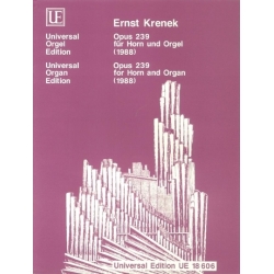 Krenek, Ernst - Opus 239