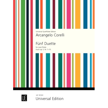 Corelli, Arcangelo - 5 Duets op. 5/No. 7-11 op. 5, Nr. 7-11 