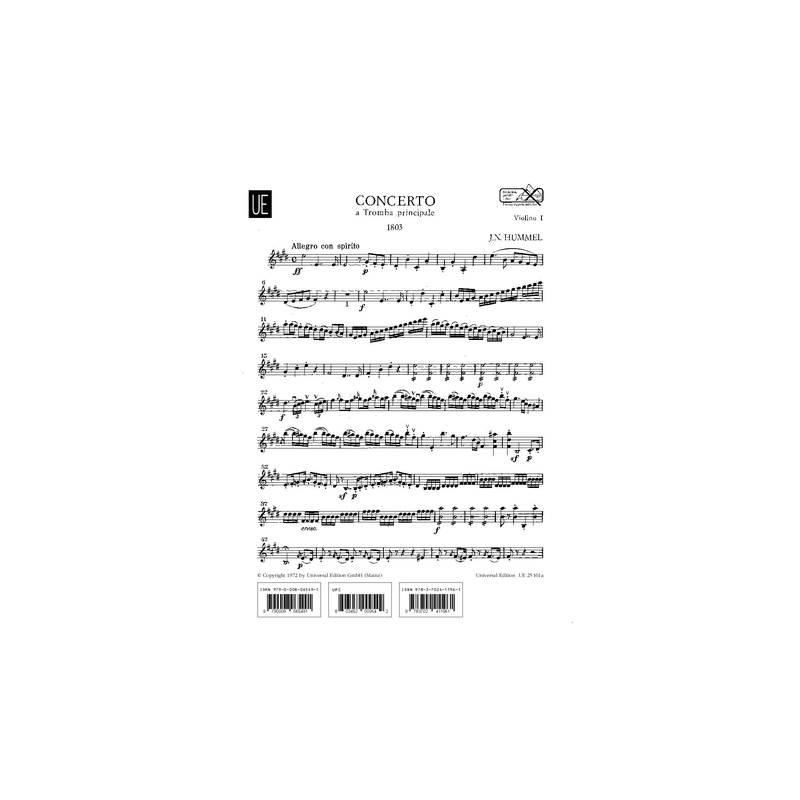 Hummel, Johann Nepomuk - Trumpet Concerto 