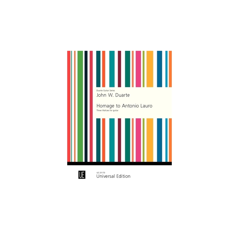 Duarte, John William - Homage to Antonio Lauro op. 83 