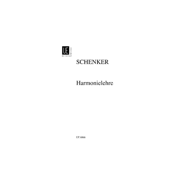 Schenker, Heinrich - Harmony Vol. 1