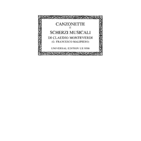 Monteverdi, Claudio - Canzonette e scherzi musicali Vol. 10