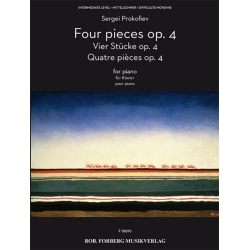 Prokofiev, Sergei - 4 pieces op. 4
