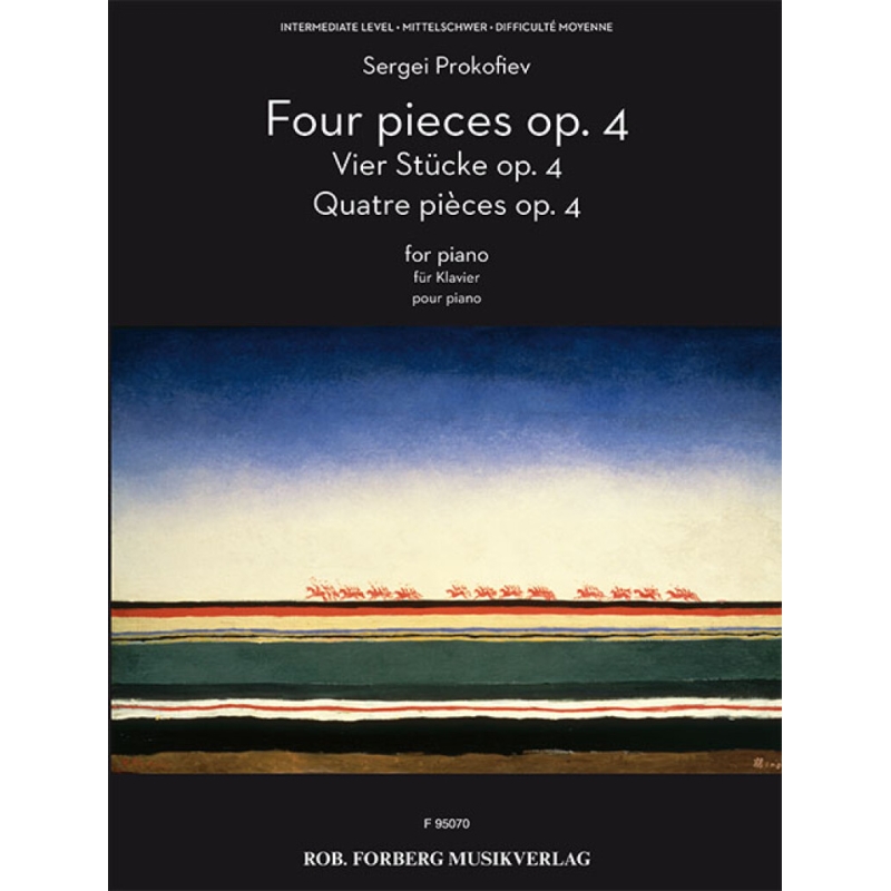 Prokofiev, Sergei - 4 Pieces Op. 4