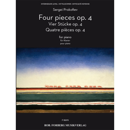 Prokofiev, Sergei - 4 pieces op. 4
