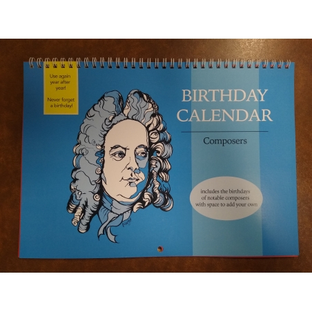 Birthday Calender - Composers