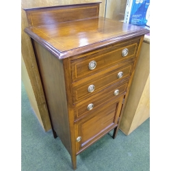 Antique Edwardian Sheet Music Cabinet