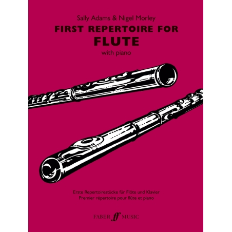 Adams / Morley - First Repertoire for Flute with Piano