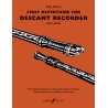 Adams, Sally - First Repertoire for Descant Recorder