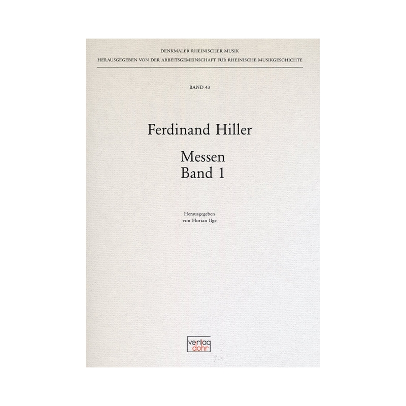 Hiller, Ferdinand von - Masses Volume 1 43