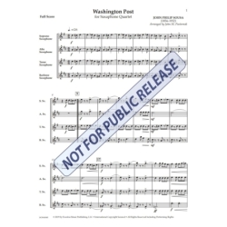 Sousa, John Philip - Washington Post March 