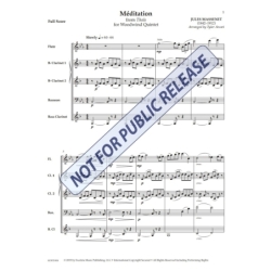 Massenet, Jules Émile Frédéric - Méditation from Thaïs 