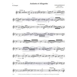 Balay, Guillaume - Andante et Allegretto 