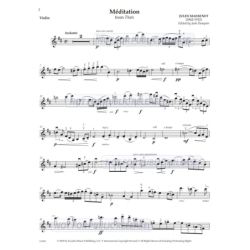 Massenet, Jules Émile Frédéric - Meditation from Thais 