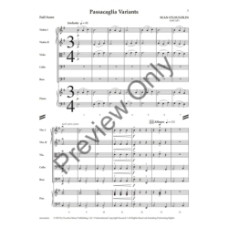 O'Loughlin, Sean - Passacaglia Variants 