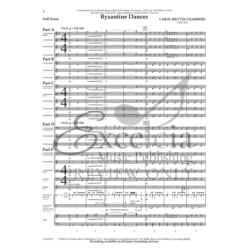 Chambers, Carol Brittin - Byzantine Dances 