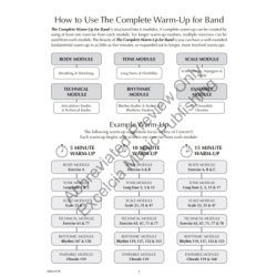 Arcari & Chambers - The Complete Warm-Up for Band – Teacher Edition 