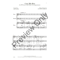 Giordani, Giuseppe - Caro Mio Ben 