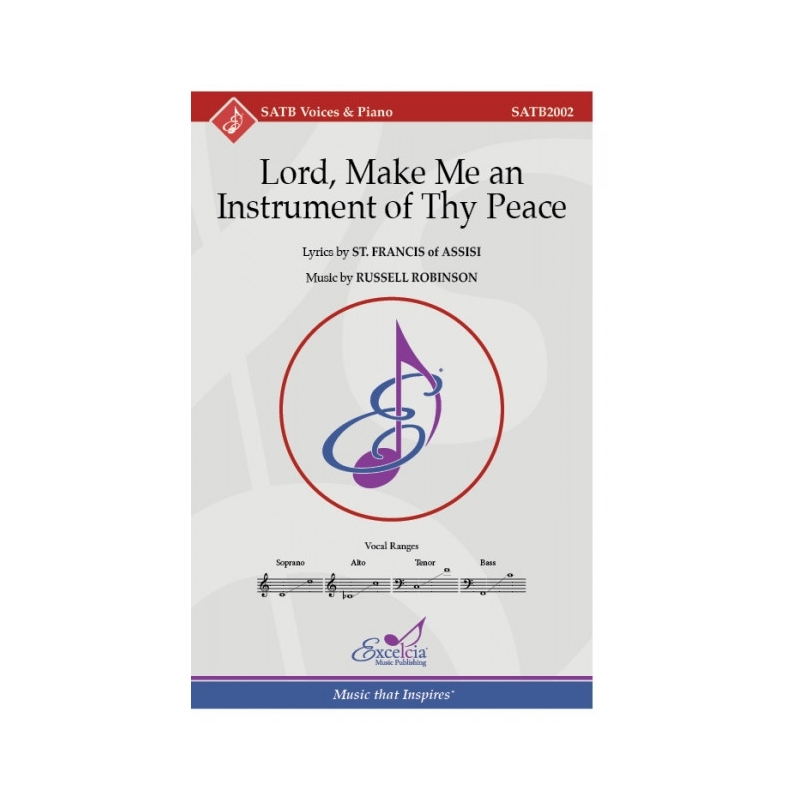 Robinson, Russell - Lord, Make Me an Instrument of Thy Peace 
