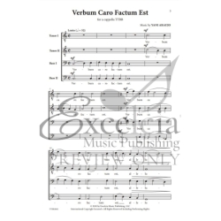 Araujo, Yani - Verbum Caro Factum Est 