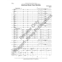 Prescott, John - American Hymn Tune Sketches 