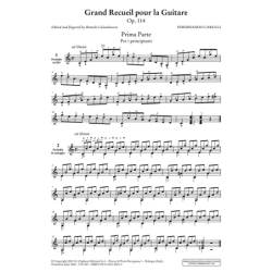 Carulli, Ferdinando - Grand Recueil pour la Guitare Vol.1 op.14