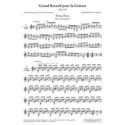 Carulli, Ferdinando - Grand Recueil pour la Guitare Vol.1 op ..14 