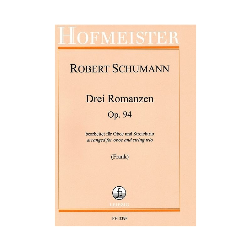 Schumann, Robert - Drei Romanzen Op. 94 op. 94