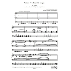 Anton Bruckner for Organ 