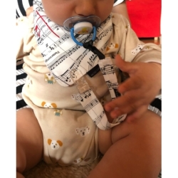 Pacifier clip - Nutcracker 