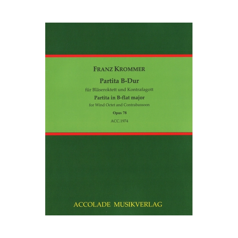 Krommer, Franz - Partita in B-flat major op. 78 