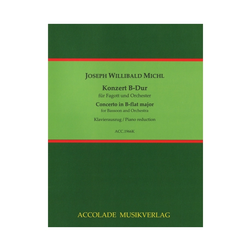 Michl, Joseph Willibald - Concerto in B-flat major 