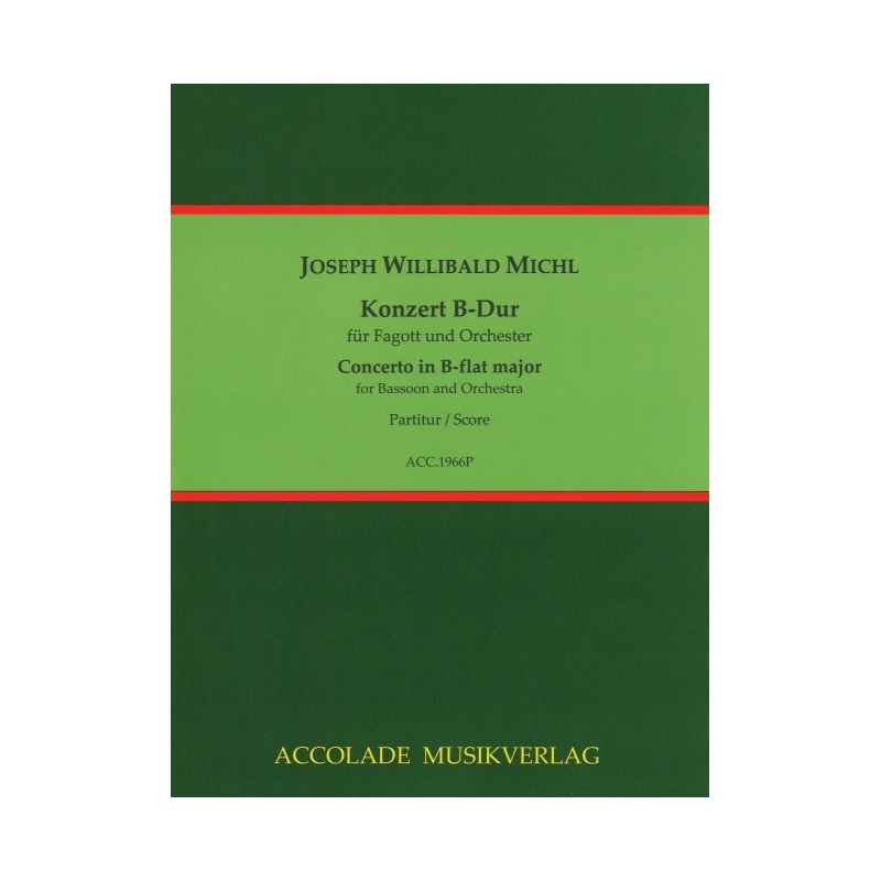 Michl, Joseph Willibald - Concerto in B-flat major 