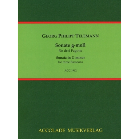 Telemann, G.P - Sonata in G minor