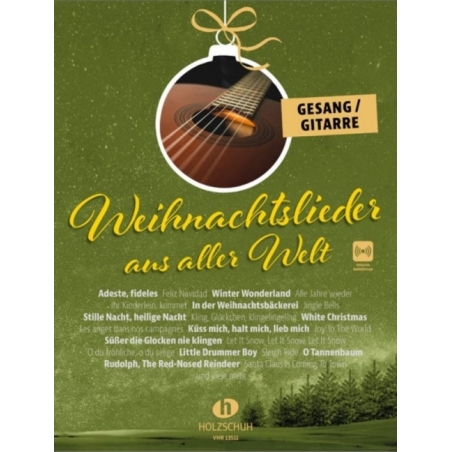 Weihnachtslieder aus aller Welt - Gesang/Gitarre