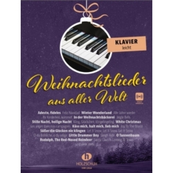 Weihnachtslieder aus aller Welt - Klavier leicht