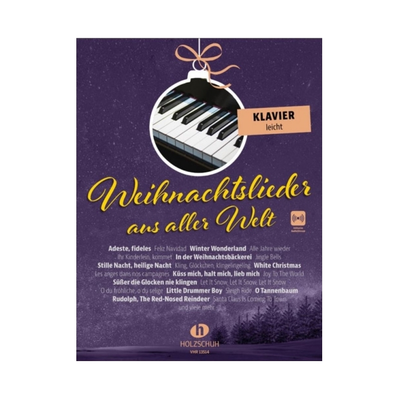 Weihnachtslieder aus aller Welt - Klavier leicht