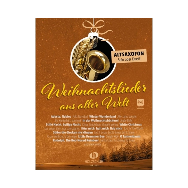 Weihnachtslieder aus aller Welt - Altsaxophon 