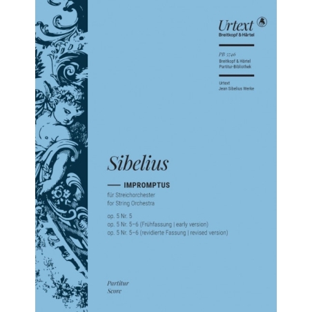 Sibelius, Jean - Impromptus op. 5/5, Op. 5/6 