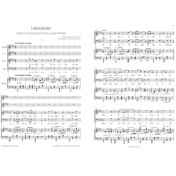 Brahms, Johannes - Love Songs op. 52 