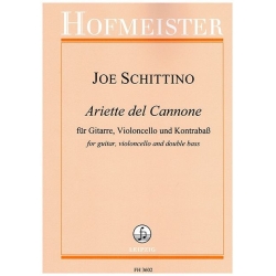 Schittino, Joe - Ariette del Cannone