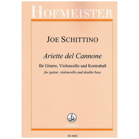 Schittino, Joe - Ariette del Cannone