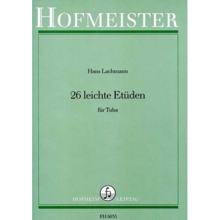 Lachmann, Hans - 26 leichte Etüden