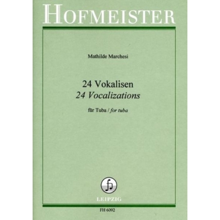 Marchesi, Mathilde - 24 Vokalisen 
