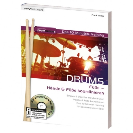 Mellies, Frank - Das 10-Minuten-Training Drums