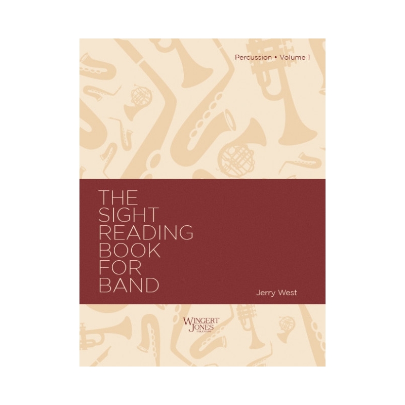 West, Jerry A. - Sight Reading Book For Band, Vol 1 - Percussion 